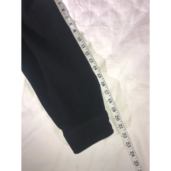 Krizia Jeans Women's Black Wool Blend Zip and Button Chore Jacket Blazer Coat - Picture 8 of 8